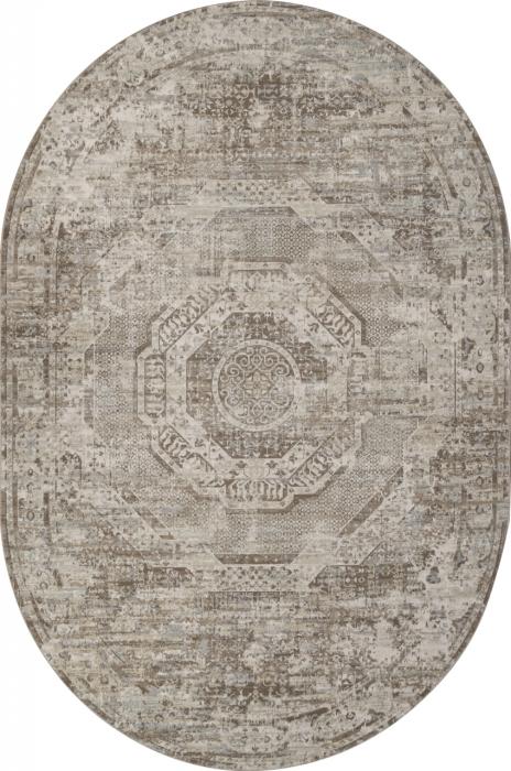 Ковер AFINA F446AD BROWN / BEIGE