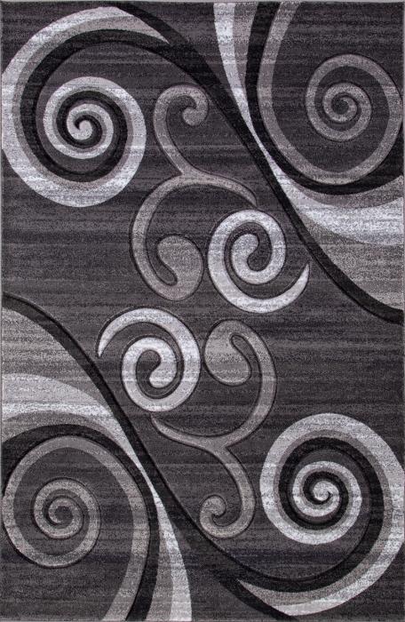 Ковер MEGA CARVING d263 GRAY