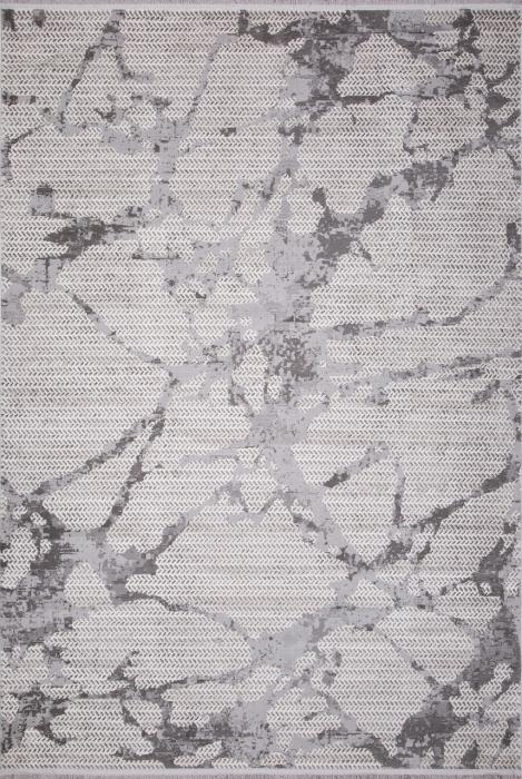 Ковер ALANYA 22565A WHITE / GREY SHR