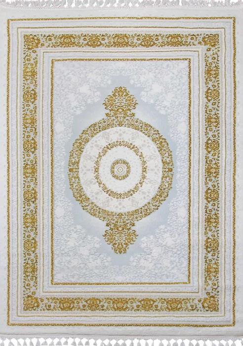 Ковер HUNKAR 08071A BLUE / GOLD