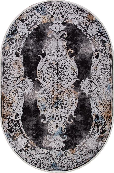 Ковер ERVA 18131 GRAY / BLACK