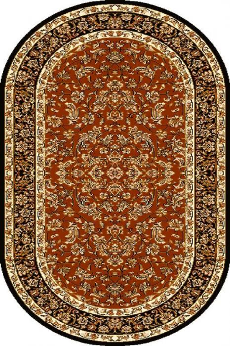 Ковер Standard Овал Hermiona brick red