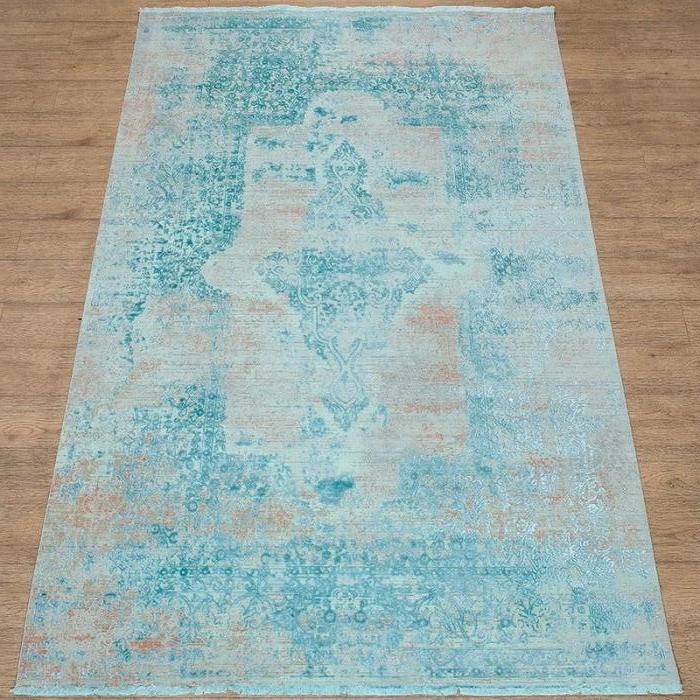 Ковер Art Deco 3041B CREAM / JADE_TURQUOISE