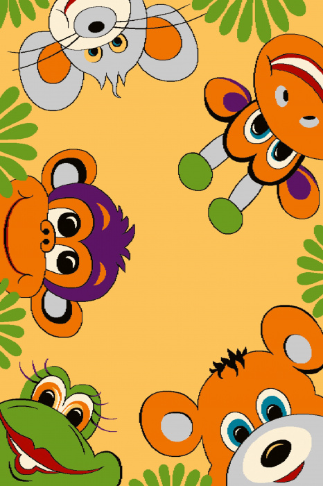 Ковер Funky Tig gold