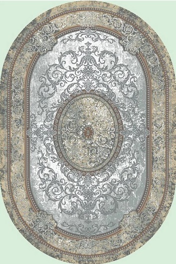 Ковер Монблан Овал e4622/b1o/mb