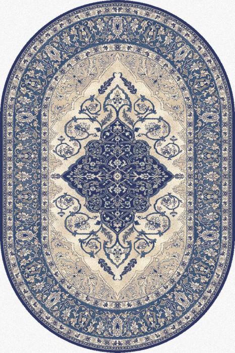 Ковер Isfahan Овал Leyla dark blue