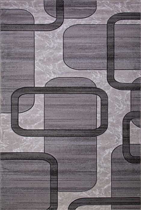 Ковер MEGA CARVING D465 LIGHT GRAY