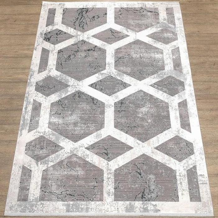 Ковер Olimpos M570B C_DGRAY / CREAM