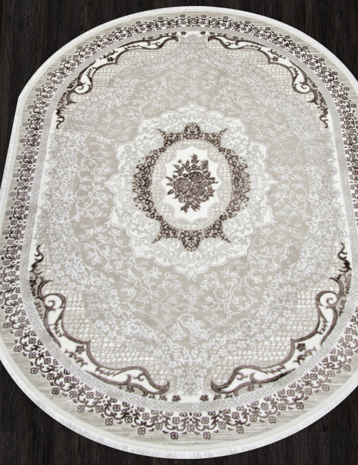 Ковер ALFANI Q010A BROWN FDY/CREAM SHRINK