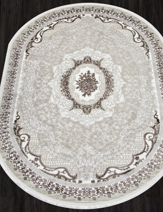 Ковер ALFANI Q010A BROWN FDY/CREAM SHRINK