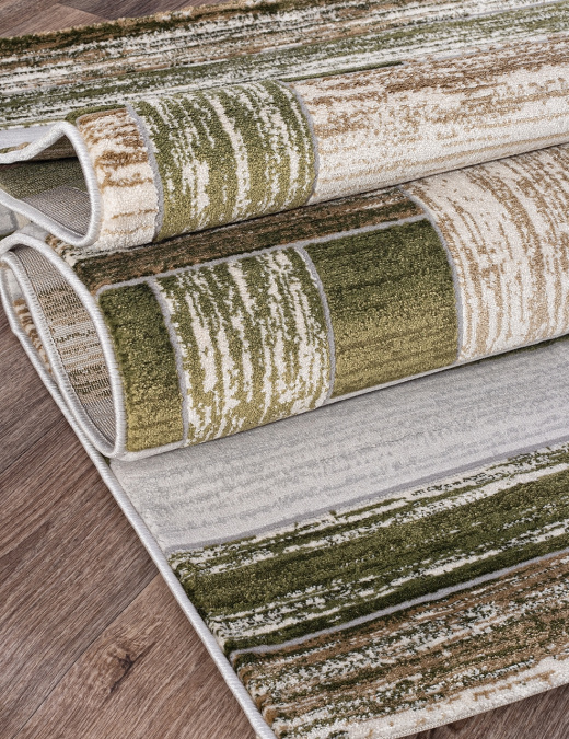 Ковер TOKIO 17975A CREAM / D.GREEN