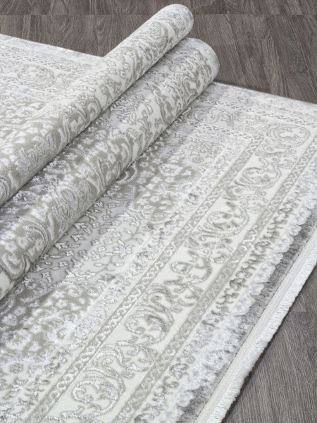 Ковер ALFANI Q011A GREY FDY / CREAM SHRINK