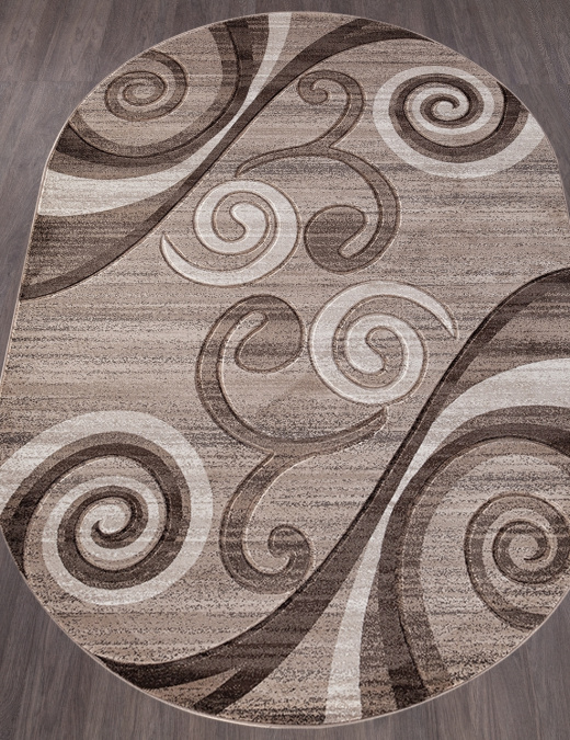 Ковер MEGA CARVING d263 LIGHT BEIGE