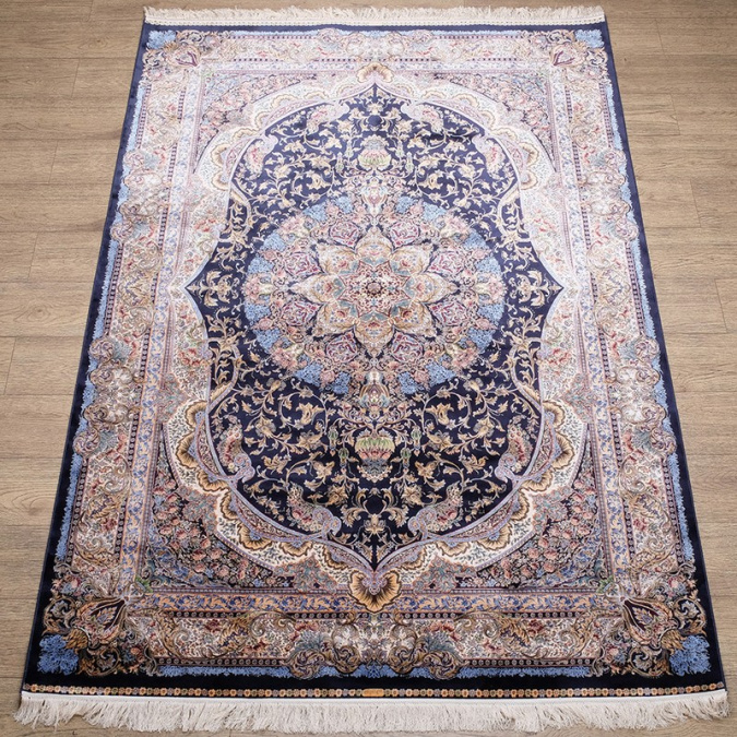 Ковер Qum 2004C NAVY / CREAM