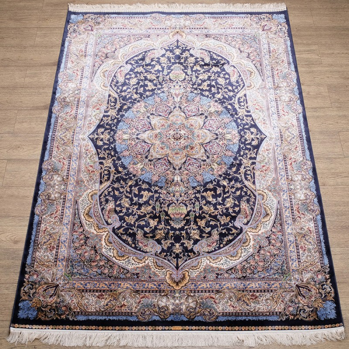 Ковер Qum 2004C NAVY / CREAM