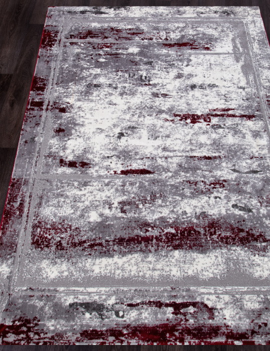 Ковер SATINE S107B KOYU GREY COKEN / RED