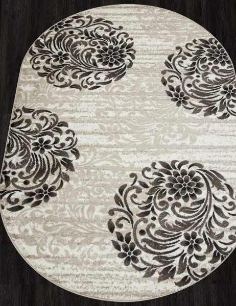 Ковер LUXE L010 CREAM-BROWN