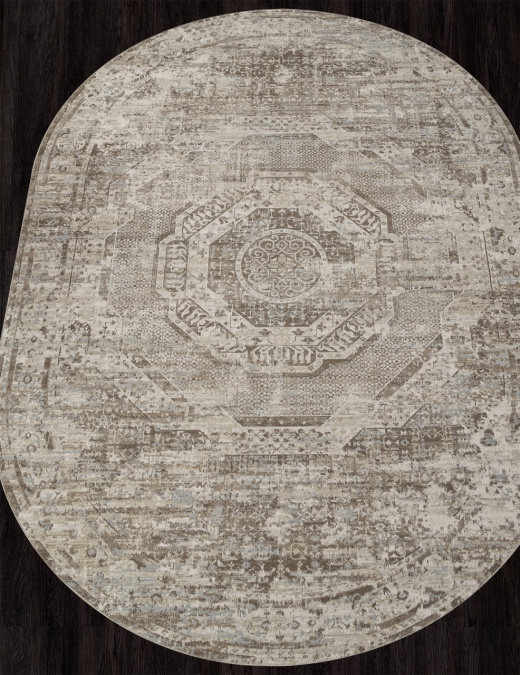 Ковер AFINA F446AD BROWN / BEIGE