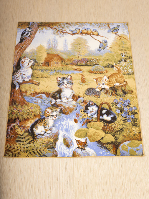 Ковер Hunnu  сувенирный new 6S860 82 котята