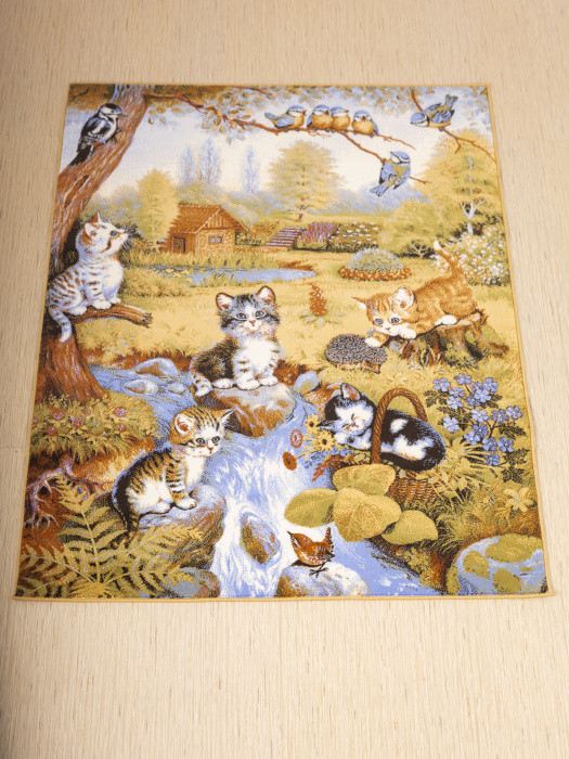 Ковер Hunnu  сувенирный new 6S860 82 котята