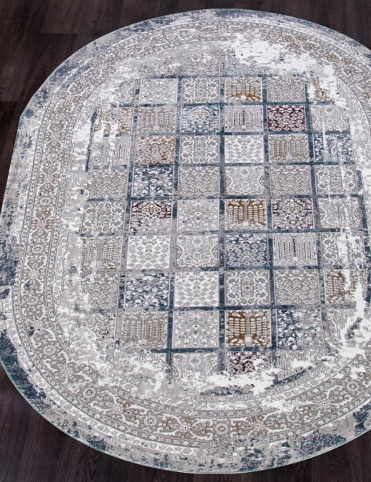 Ковер QUANTUM 03004G GREY / GREY