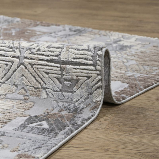 Ковер Kalahari W7212 L.GREY / D.BEIGE