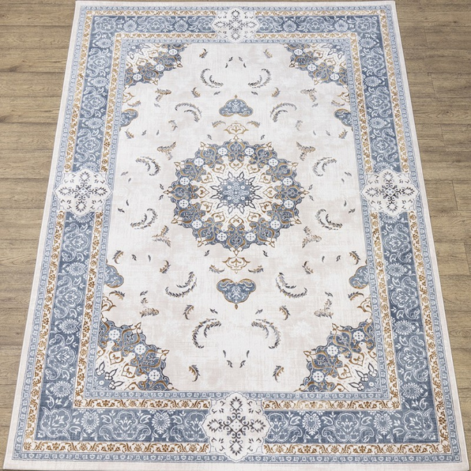 Ковер Valencia 06128A L.BLUE C / CREAM C