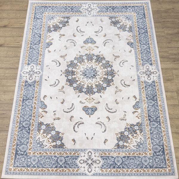 Ковер Valencia 06128A L.BLUE C / CREAM C