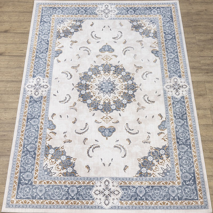 Ковер Valencia 06128A L.BLUE C / CREAM C