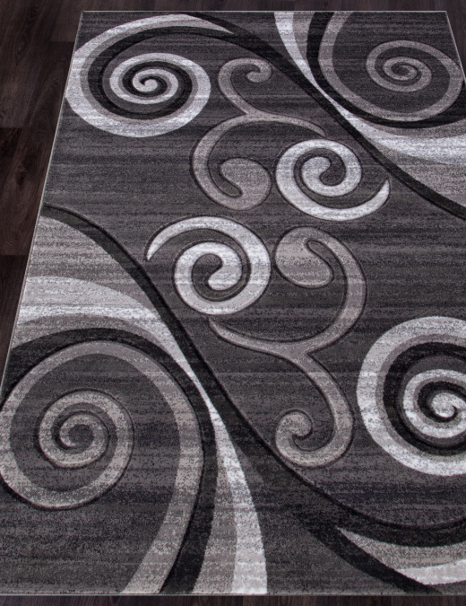 Ковер MEGA CARVING d263 GRAY