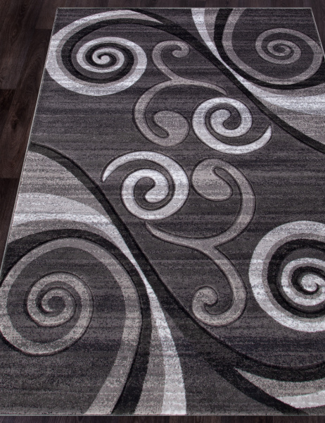 Ковер MEGA CARVING d263 GRAY