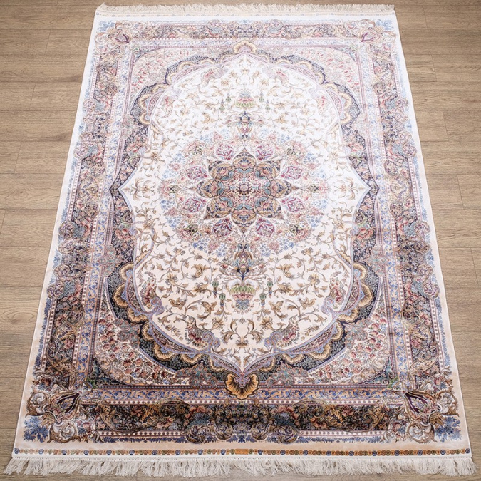 Ковер Qum 2004A CREAM / NAVY