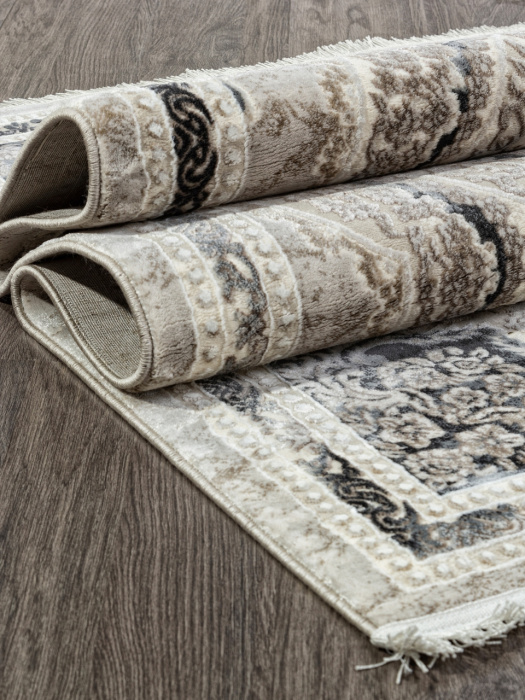 Ковер POMPEI N2044A L.BEIGE / D.GREY