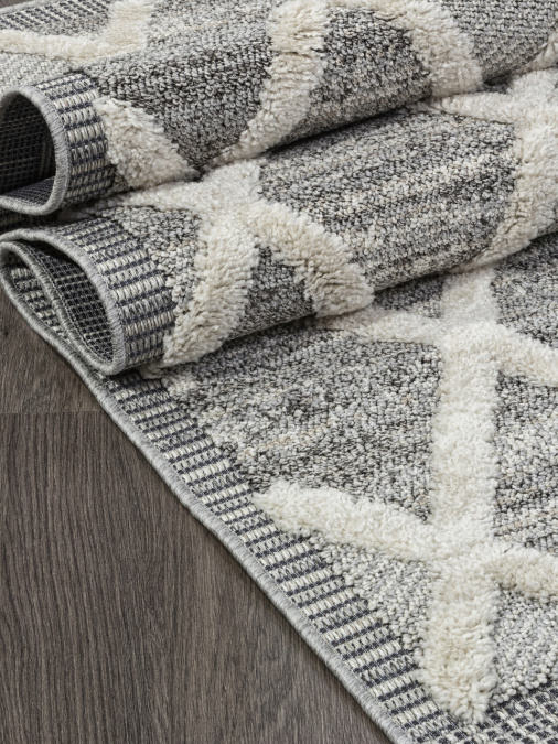 Ковер TUNIS 6605A WHITE / L.GRAY