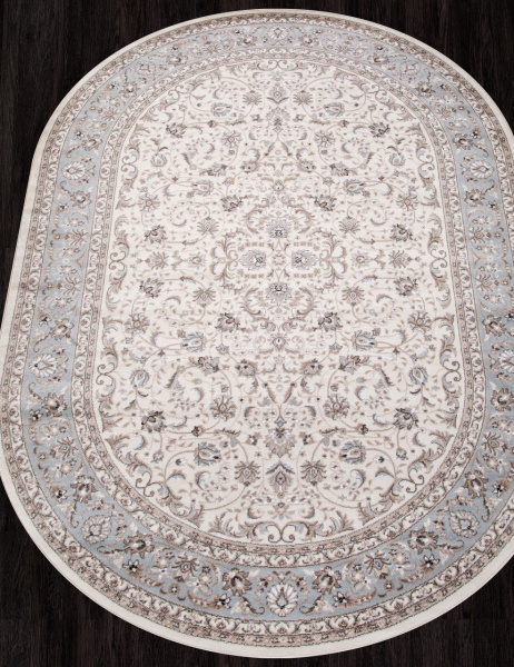 Ковер VALENCIA DELUXE F014 CREAM-L.BLUE