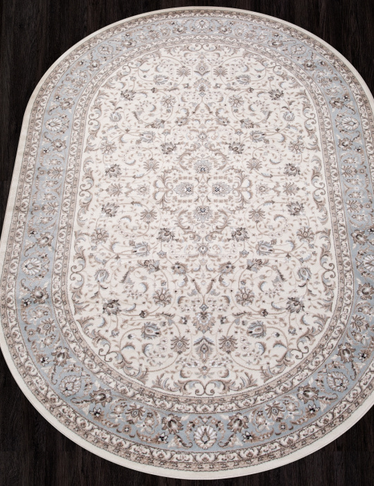 Ковер VALENCIA DELUXE F014 CREAM-L.BLUE