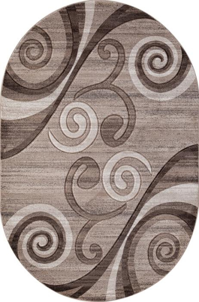 Ковер MEGA CARVING d263 LIGHT BEIGE