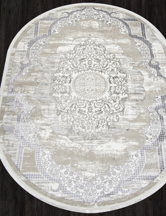 Ковер ALFANI Q018A GREY FDY / CREAM SHRINK