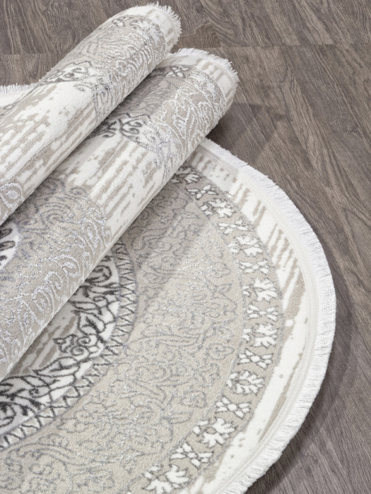 Ковер ALFANI Q012A GREY FDY / CREAM SHRINK