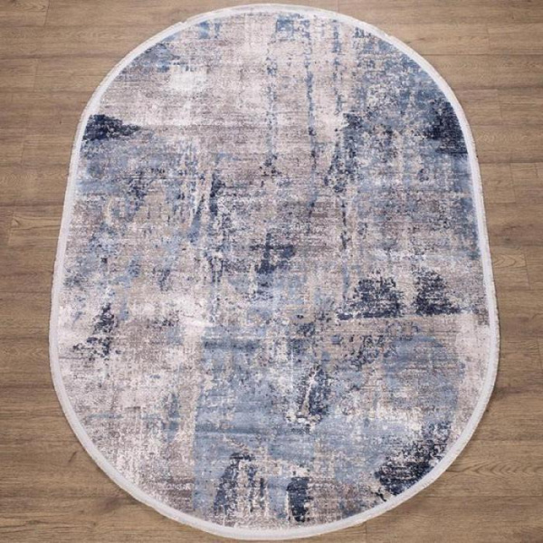 Ковер Doku B173E COKME_DGRAY / L_BLUE