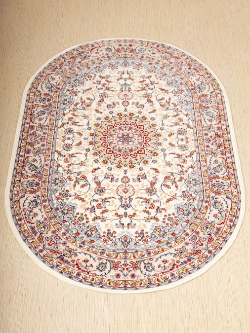 Ковер Hunnu Wool+Viscose Овал 6C1101 001