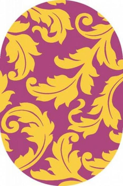Ковер SUNRISE v861 PINK-YELLOW