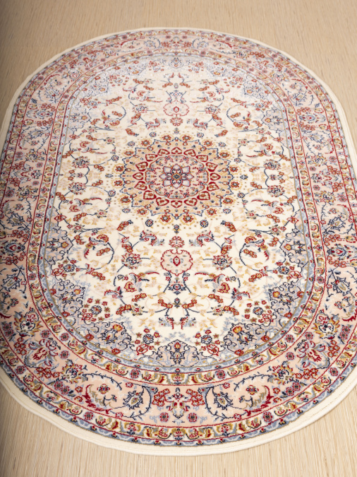 Ковер Hunnu Wool+Viscose Овал 6C1101 001