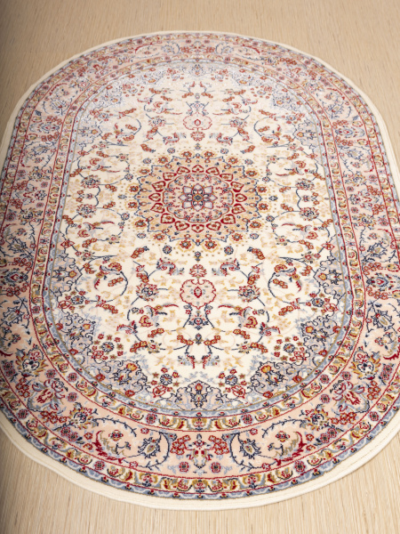 Ковер Hunnu Wool+Viscose Овал 6C1101 001