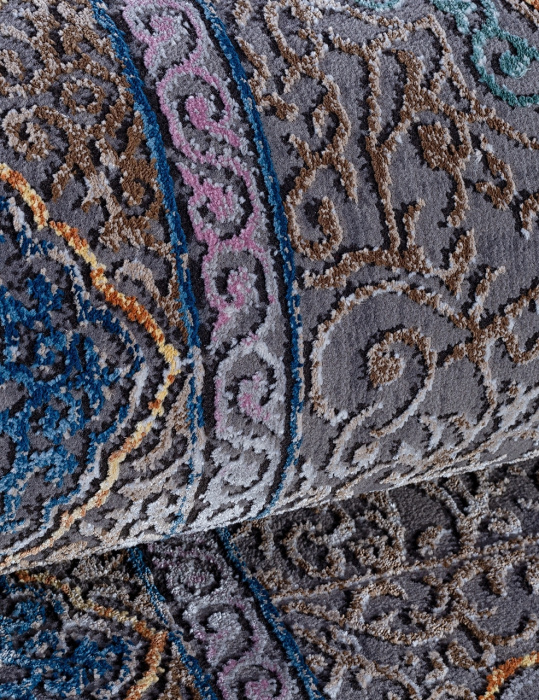 Ковер QUARES 31464 975 GREY GOLD