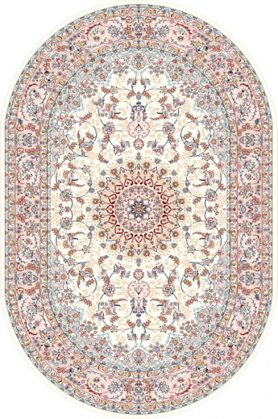 Ковер Hunnu Wool+Viscose Овал 6C1101 001