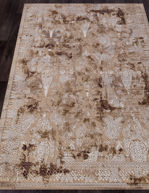 Ковер QUANTUM 03013B BROWN / BROWN