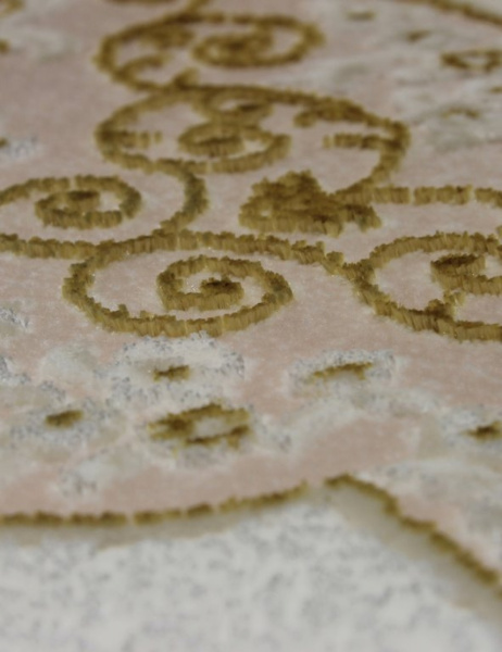 Ковер HUNKAR 08075P PINK / GOLD