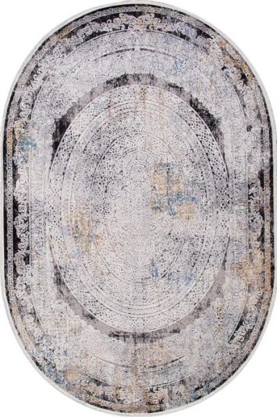 Ковер ERVA 18112 GRAY / BLACK