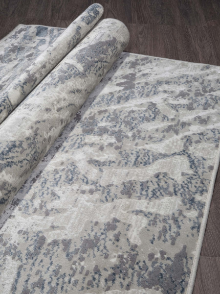 Ковер Euphoria 13102 SILVER-D.BLUE